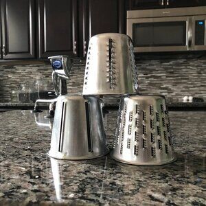 Lot of 3 Food Processor Replacement Cones